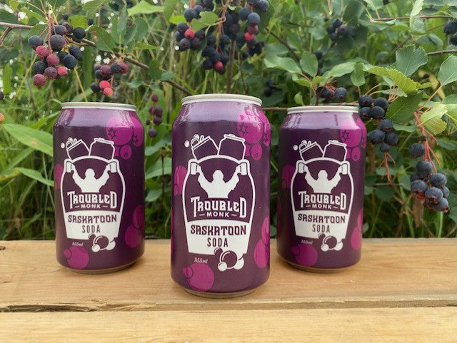 Troubled Monk Saskatoon Soda 4 Pack