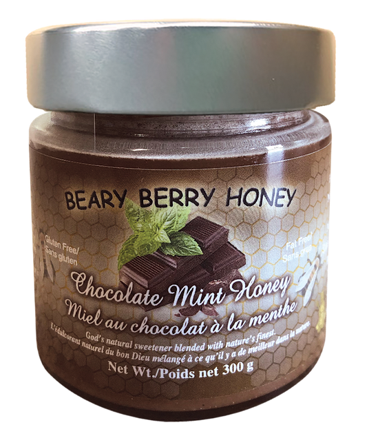 Chocolate Mint Honey 300g