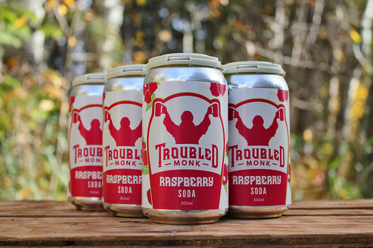 Troubled Monk Raspberry Soda